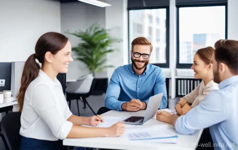 웰빙코디네이터와 성공적인 직업 전환 - **Prompt:** A dynamic and empathetic image of a Well-being Coordinator, a professional adult of Poli...